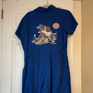 Rue Stiic Embroidered Women's Coveralls